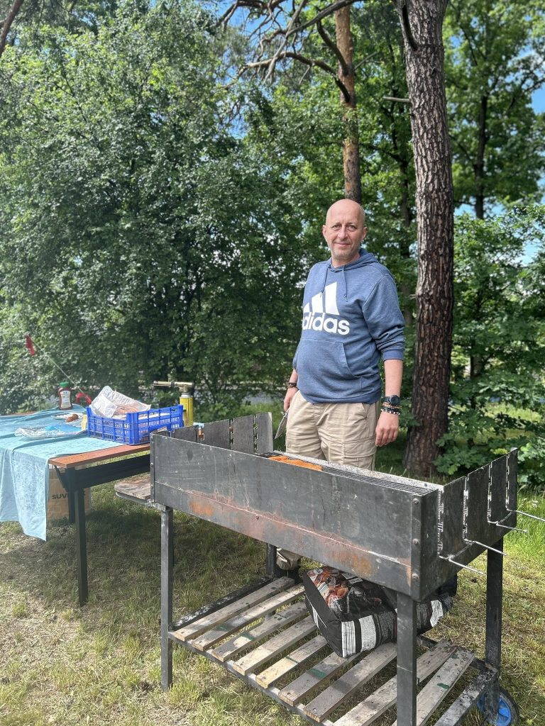Uczestnicy Pikniku Wielopokoleniowego ,,Nowa Energia Osiedla Skałka"
