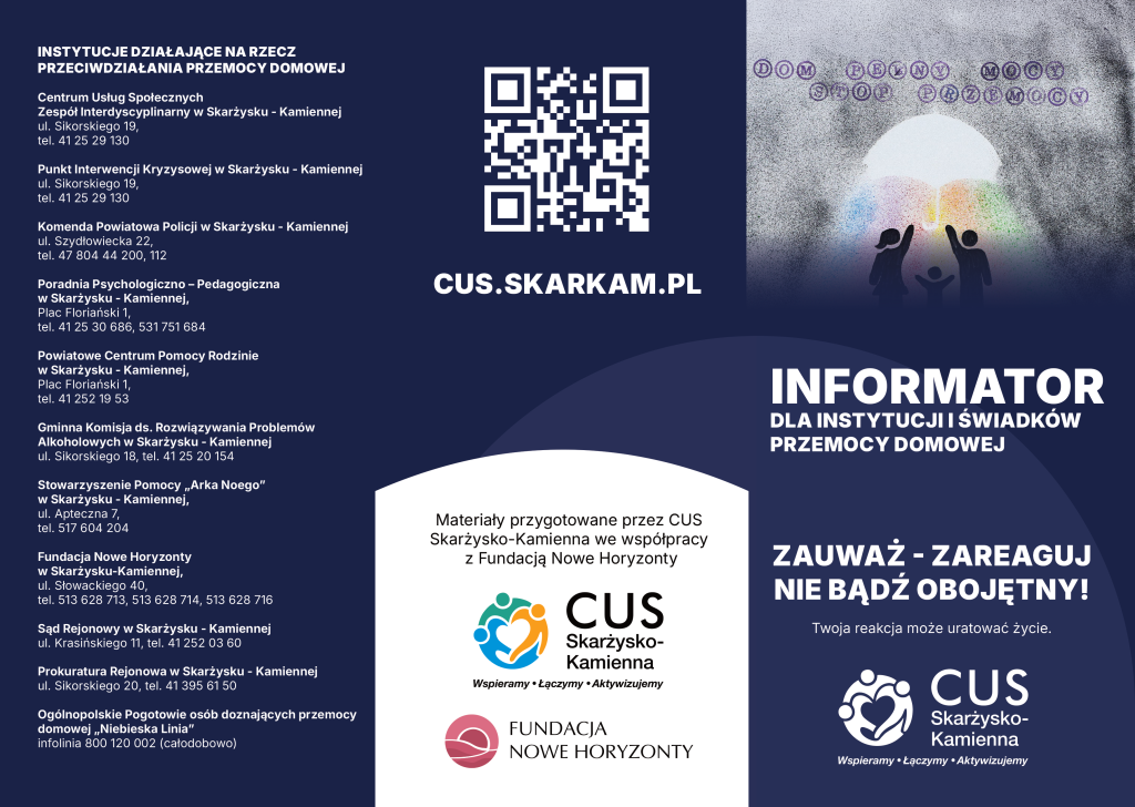 Informator dla świadków przemocy domowej