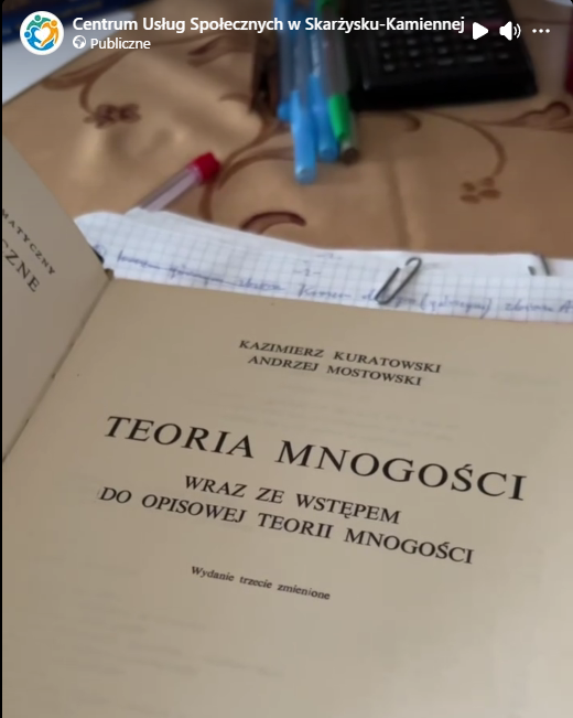 Zdjęcie przedstawiające filmik z cyklu ,,Rozmowy z ciekawym człowiekiem"