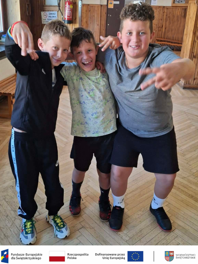 Uczestnicy III turnusu półkolonii letnich