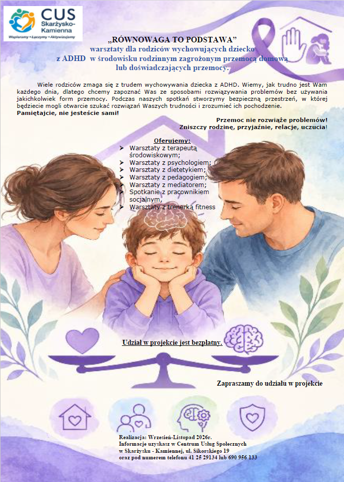 Broszura projektu ,, Równowaga to podstawa"